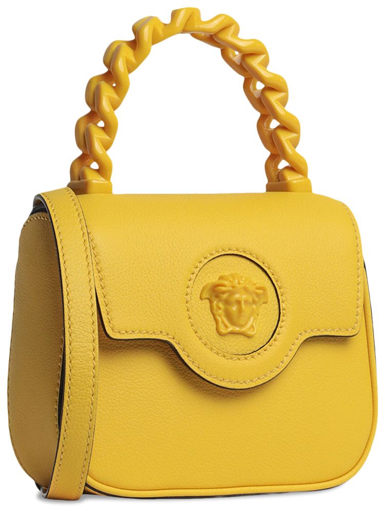 Versace La Medusa Mini Bag Yellow