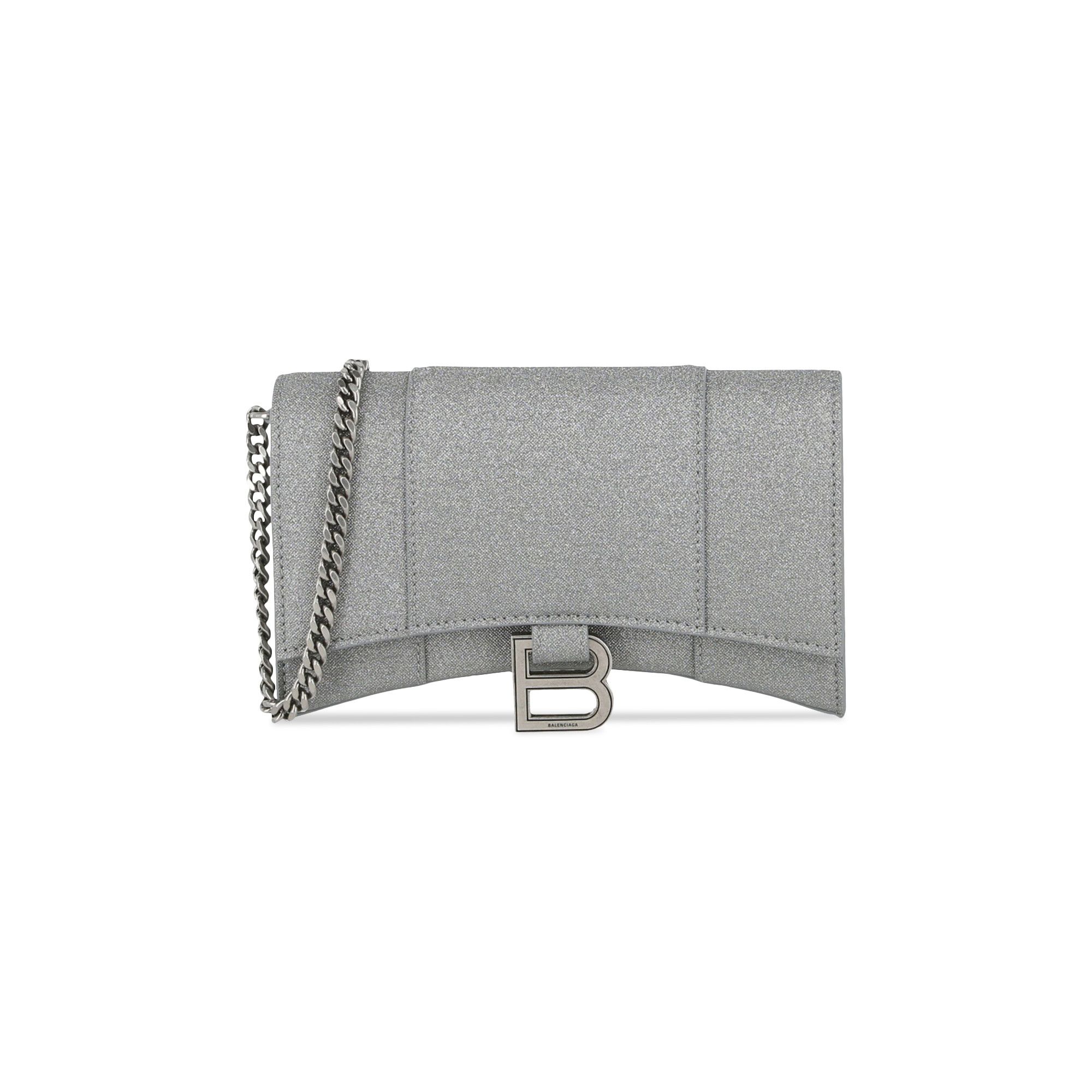 Balenciaga hot sale glitter wallet
