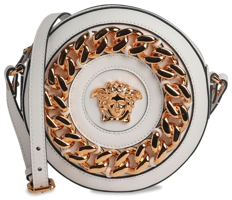 Buy Versace La Medusa Round Crossbody Bag 'White' DBFI050 1A02772 1W00 GOAT