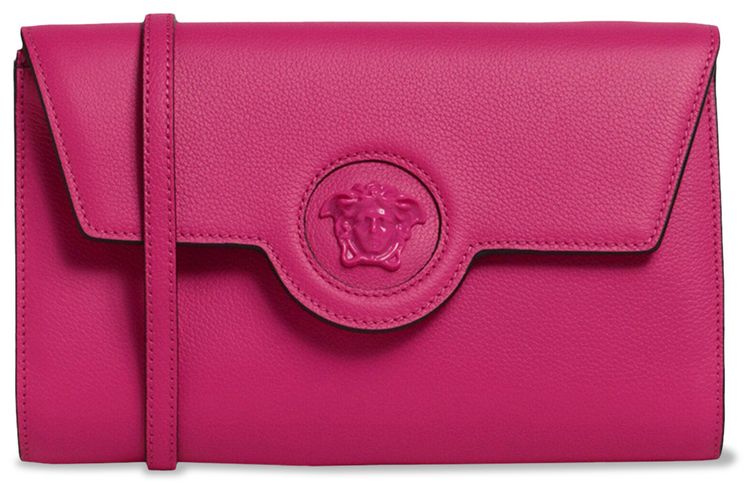 Versace La Medusa Long Wallet Red