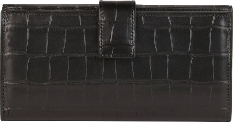 Alexander McQueen Skull Chain Wallet Black