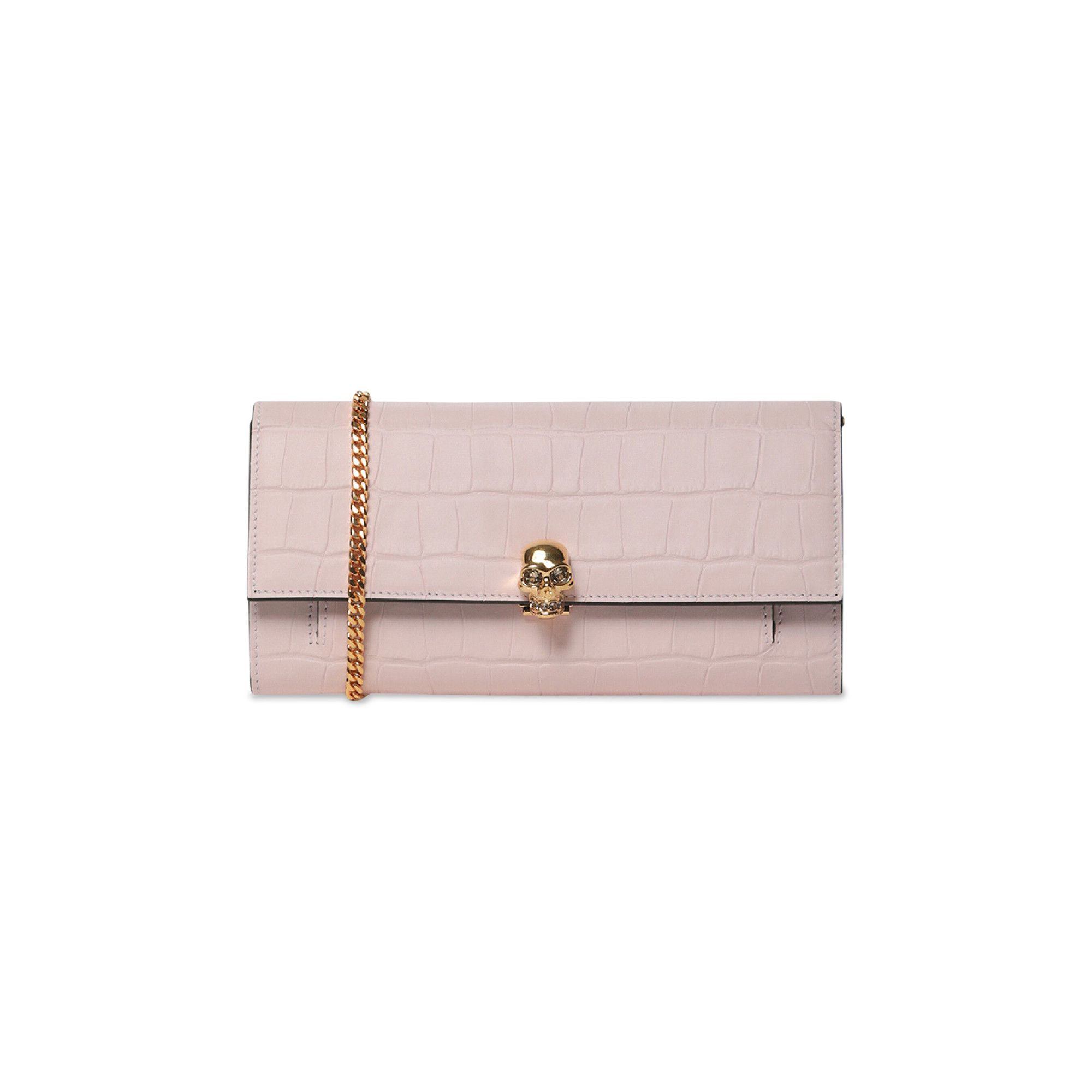 Alexander mcqueen skull on sale wallet on chain