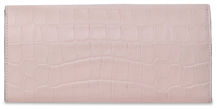Alexander McQueen Skull Chain Wallet Pink