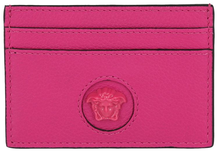 Versace La Medusa Card Holder Pink