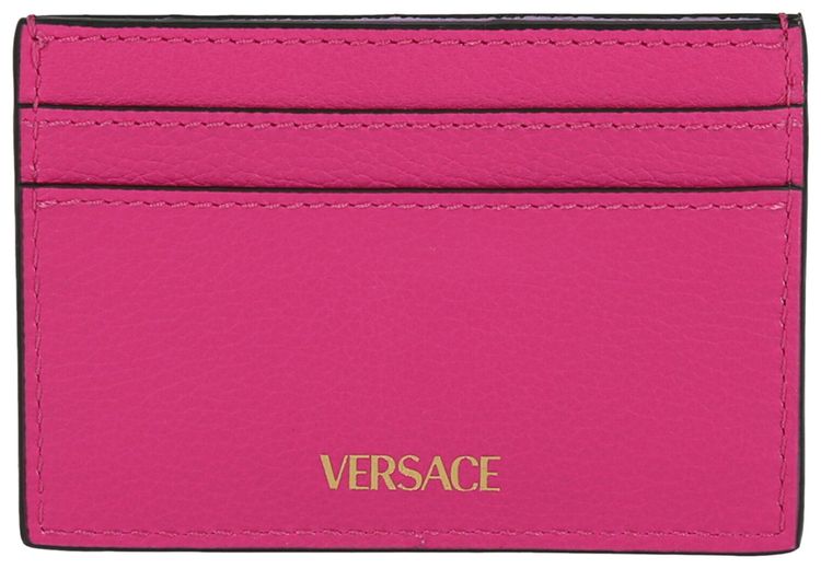Versace La Medusa Card Holder Pink