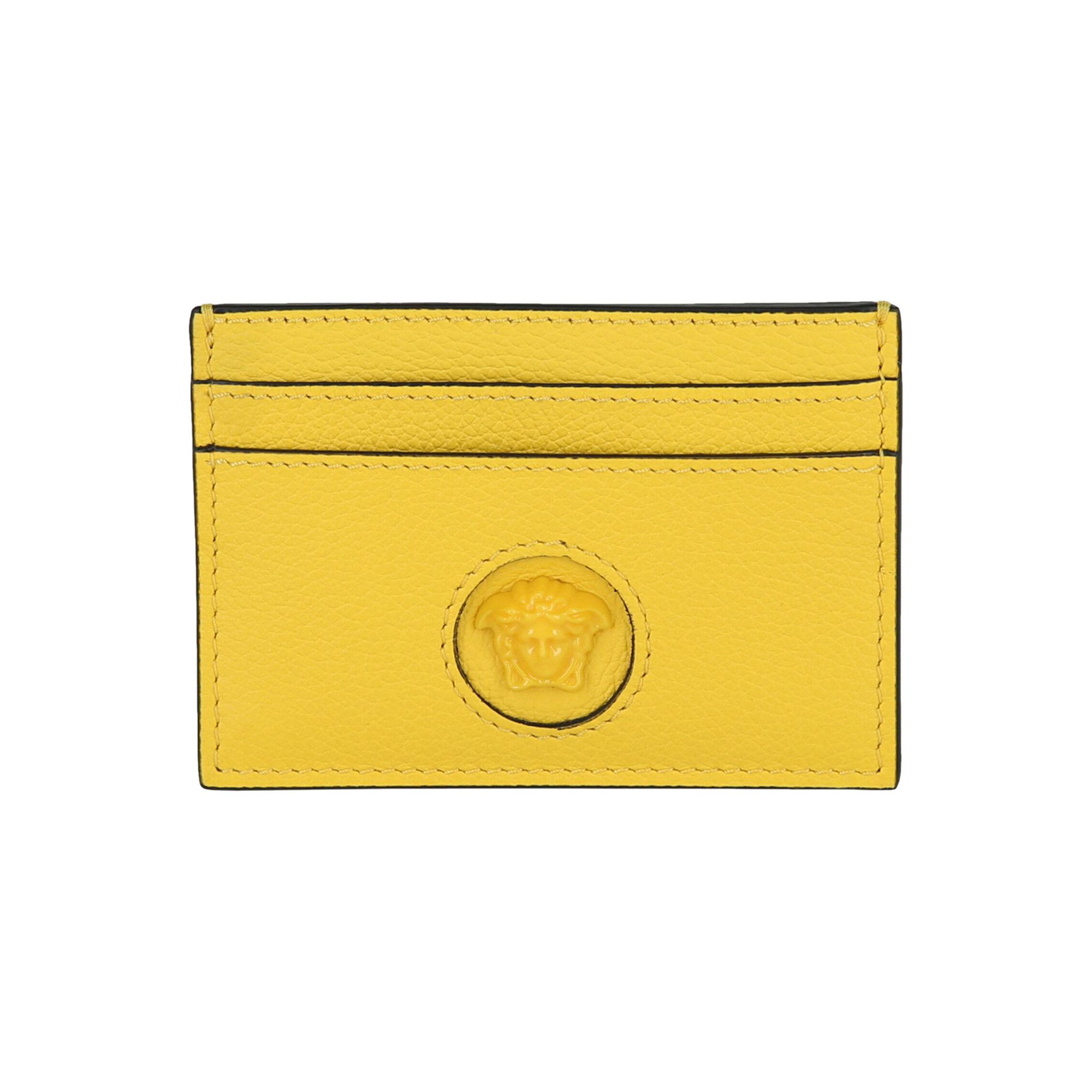 VERSACE (A_DP3I057 DVIT2T 1VB7P) Women’s Medusa card wallet La Medusa Card Holder Black | VERSACE US