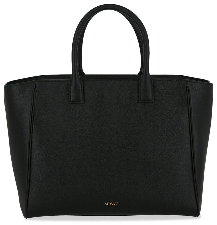 Versace La Medusa Medium Tote Bag Black