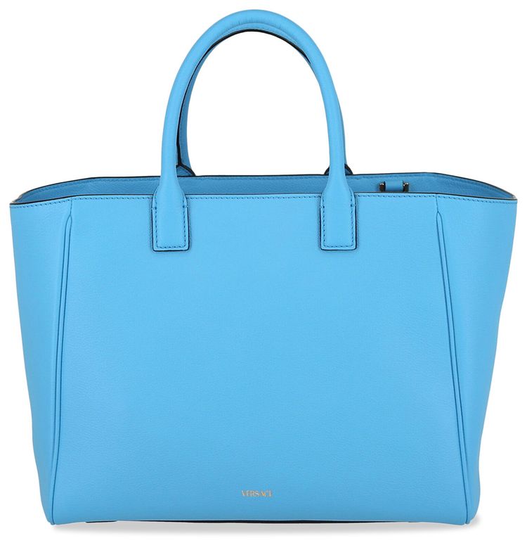 Versace La Medusa Medium Tote Bag Blue