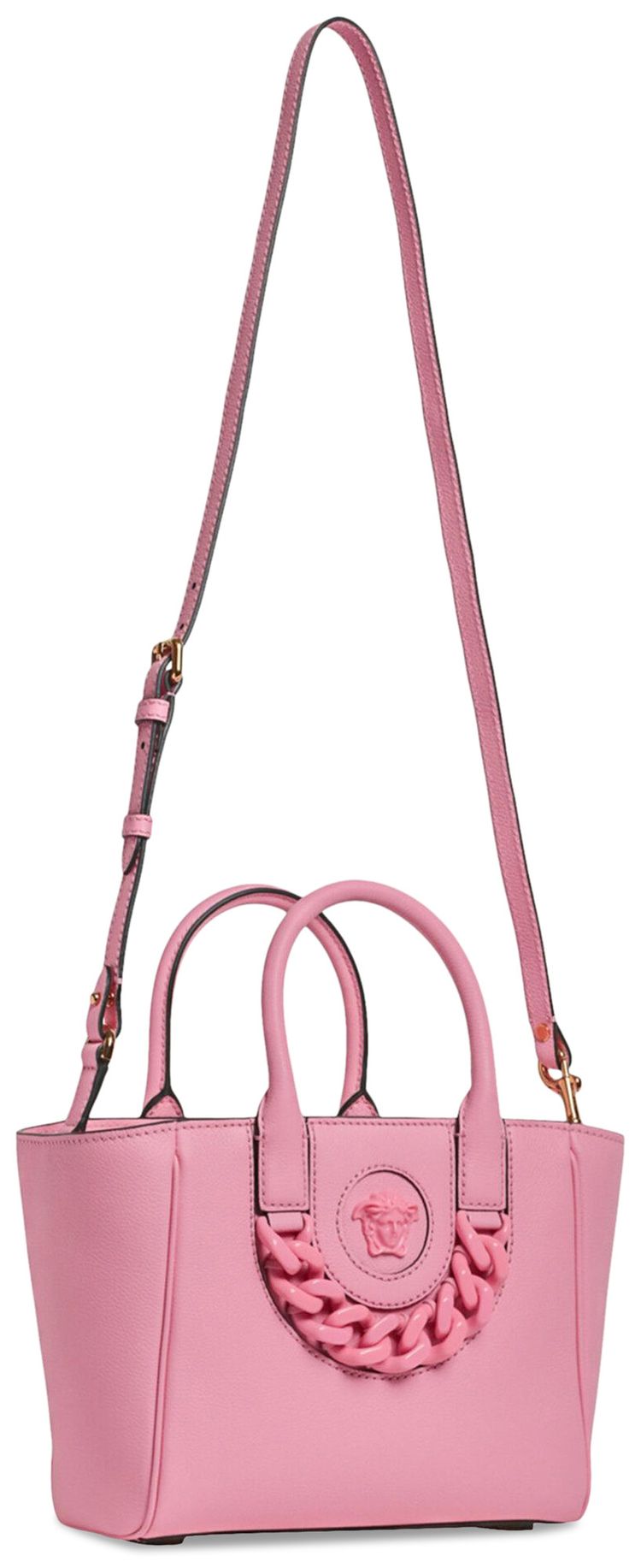 Versace La Medusa Small Tote Bag Pink