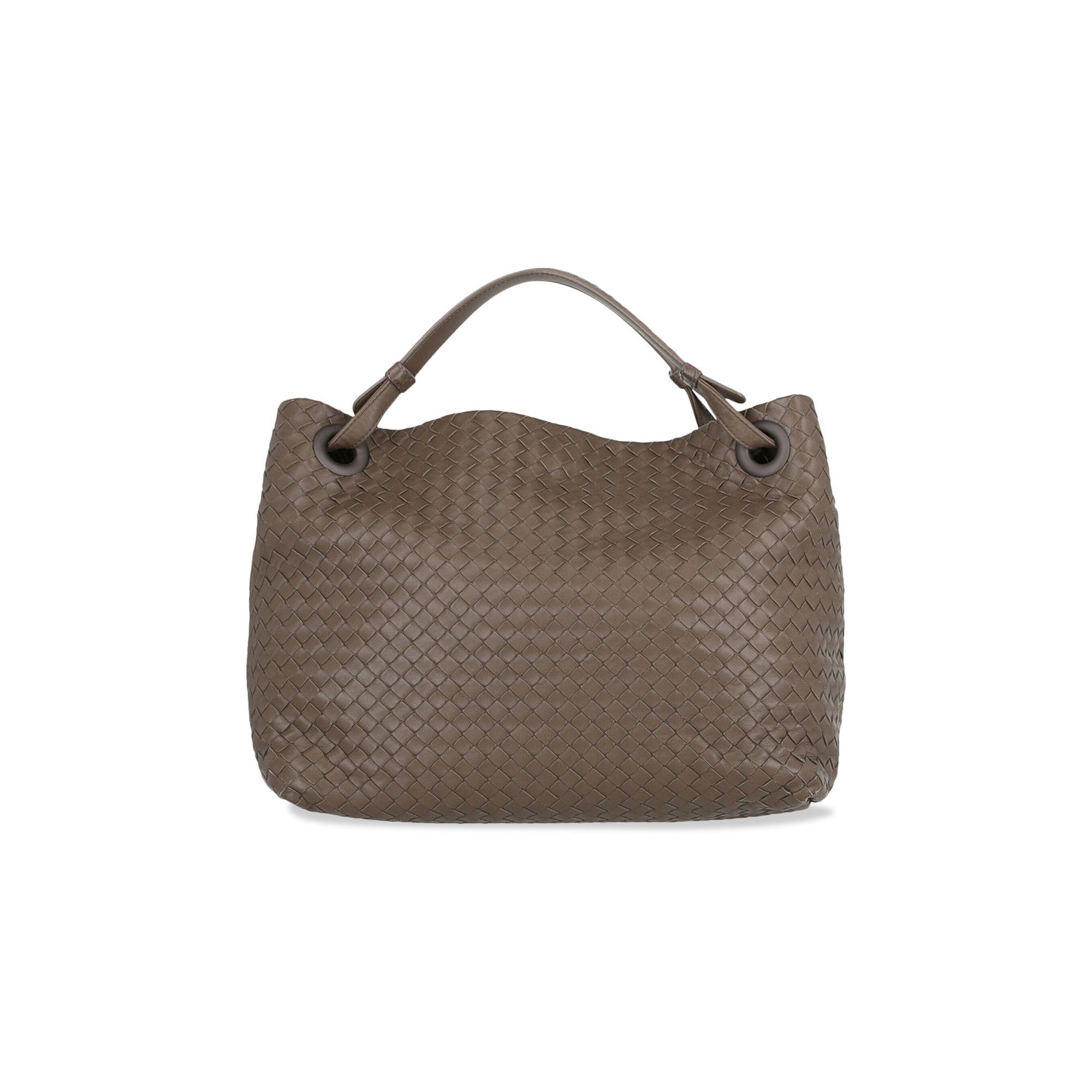 Buy Bottega Veneta Bella Intrecciato Leather Tote Bag 'Brown