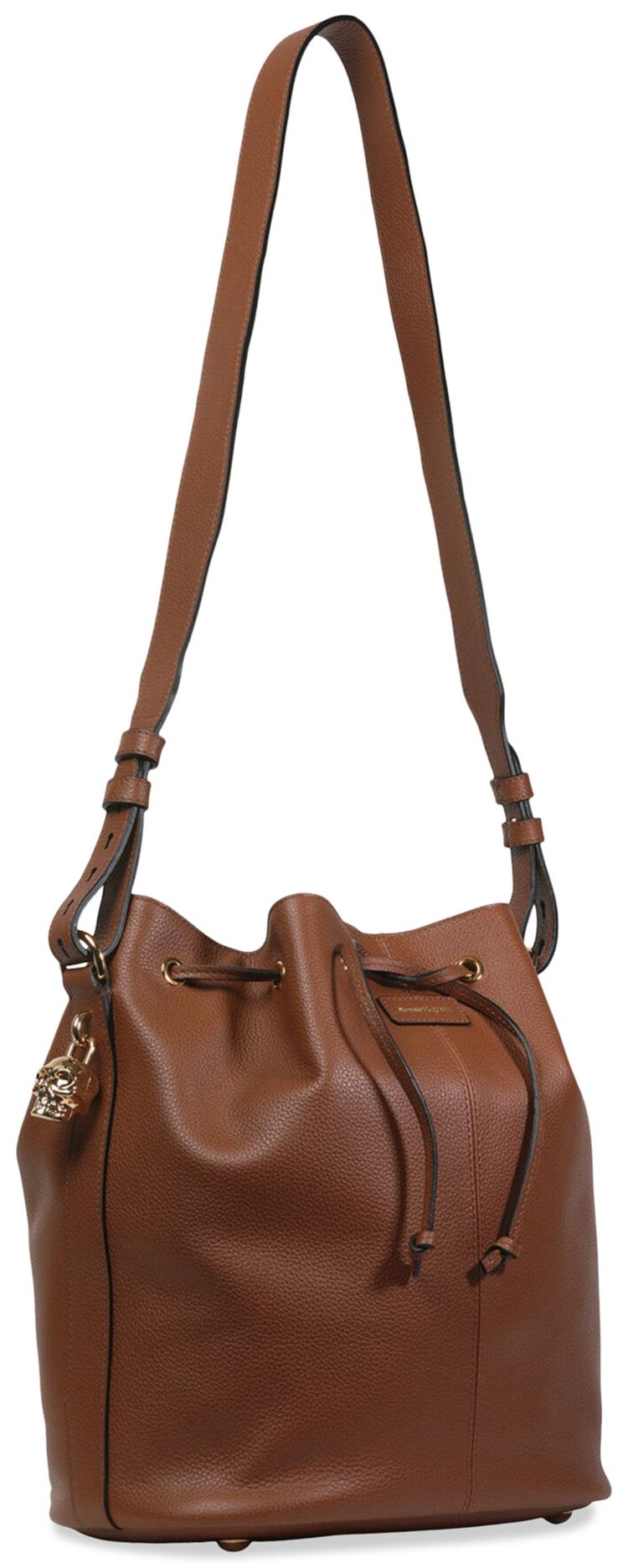 Alexander McQueen Padlock Skull Bucket Brown