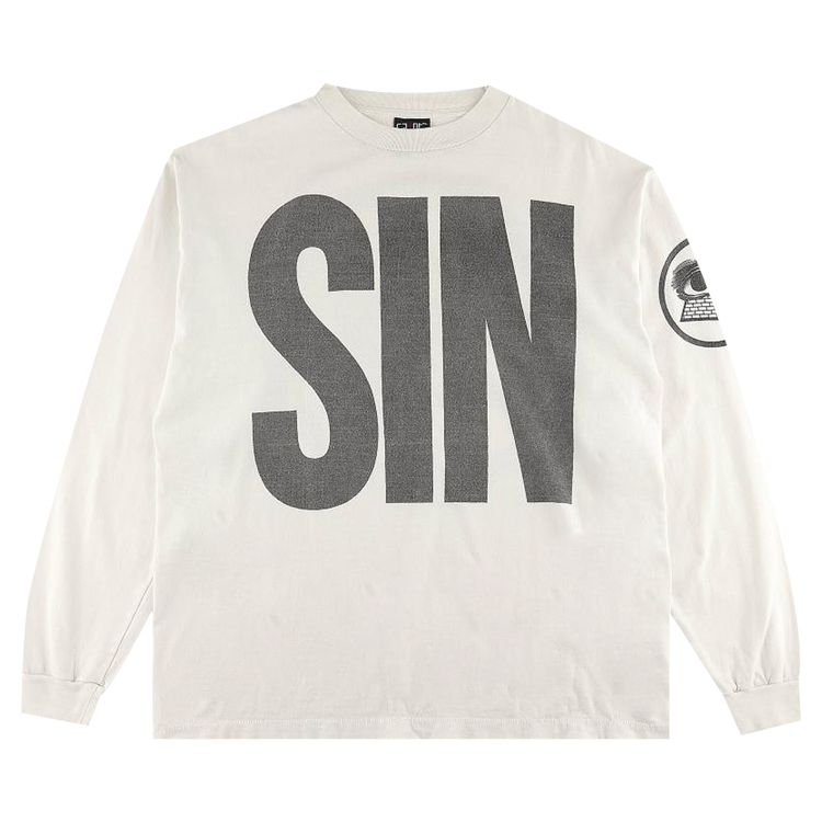 SAINT Mxxxxxx Sin Long Sleeve T Shirt White
