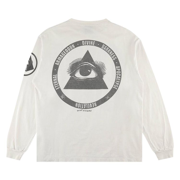 SAINT Mxxxxxx Sin Long Sleeve T Shirt White