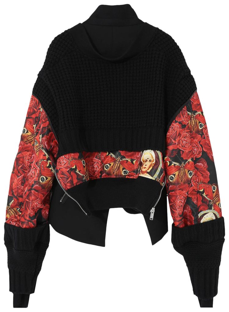 Undercover Contrasted Blouson Red