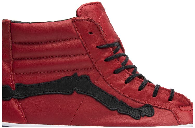 Blends x Vans Vault Sk8 Hi Zip LX Bones   Chili Pepper