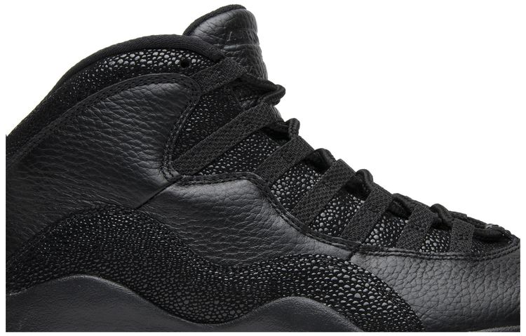 Black Jordan Shoes Number 10 Size 10 Air Jordan 10 Retro Stealth
