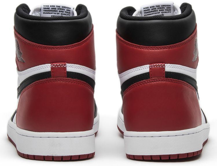 Air Jordan 1 Retro High OG Black Toe 2016