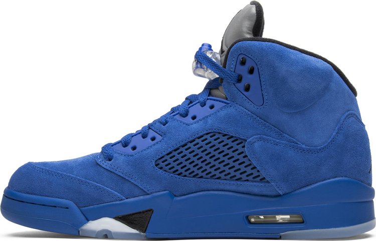 Air Jordan 5 Retro Blue Suede