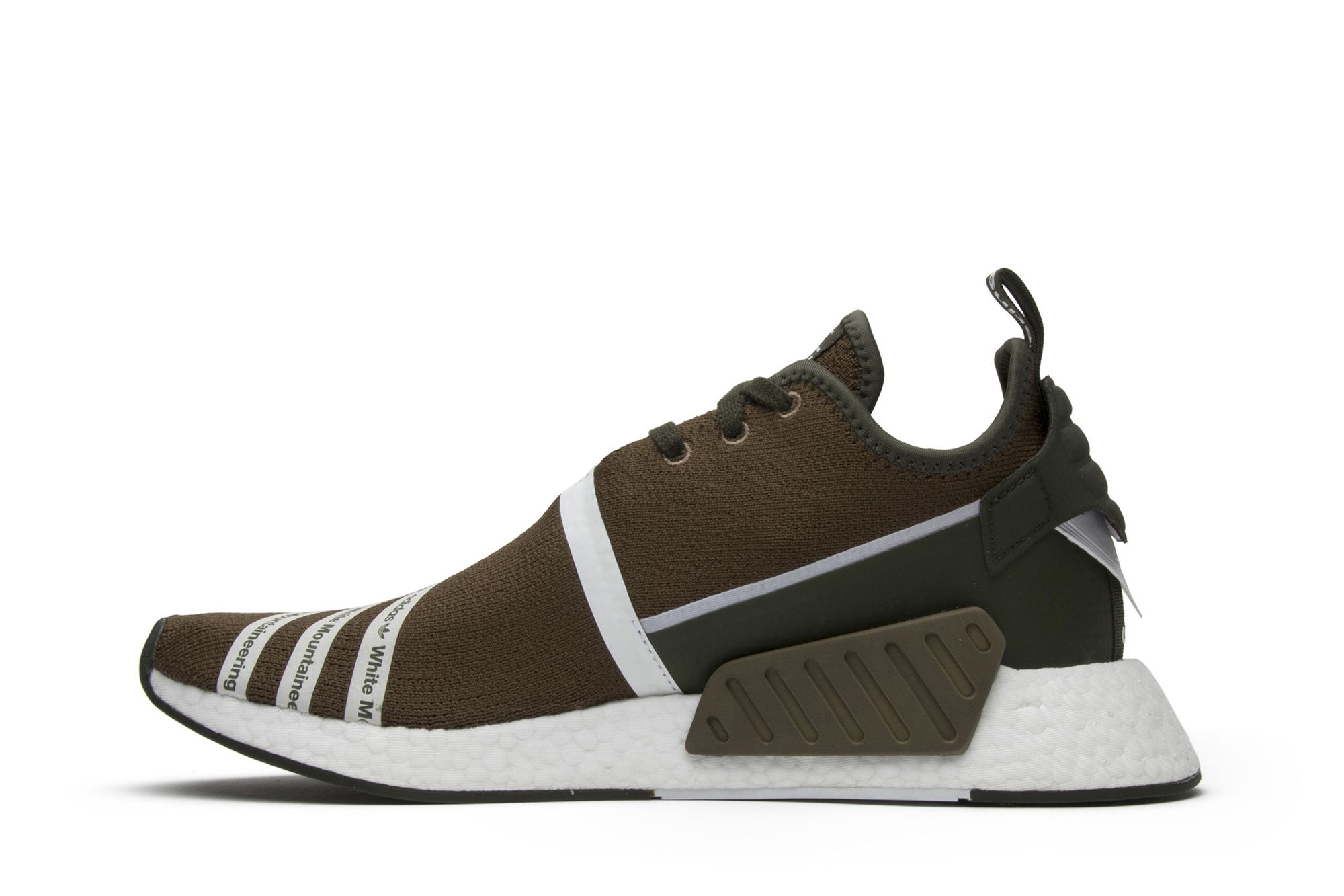 Buy White Mountaineering x NMD R2 Primeknit Olive CG3649 GOAT SA