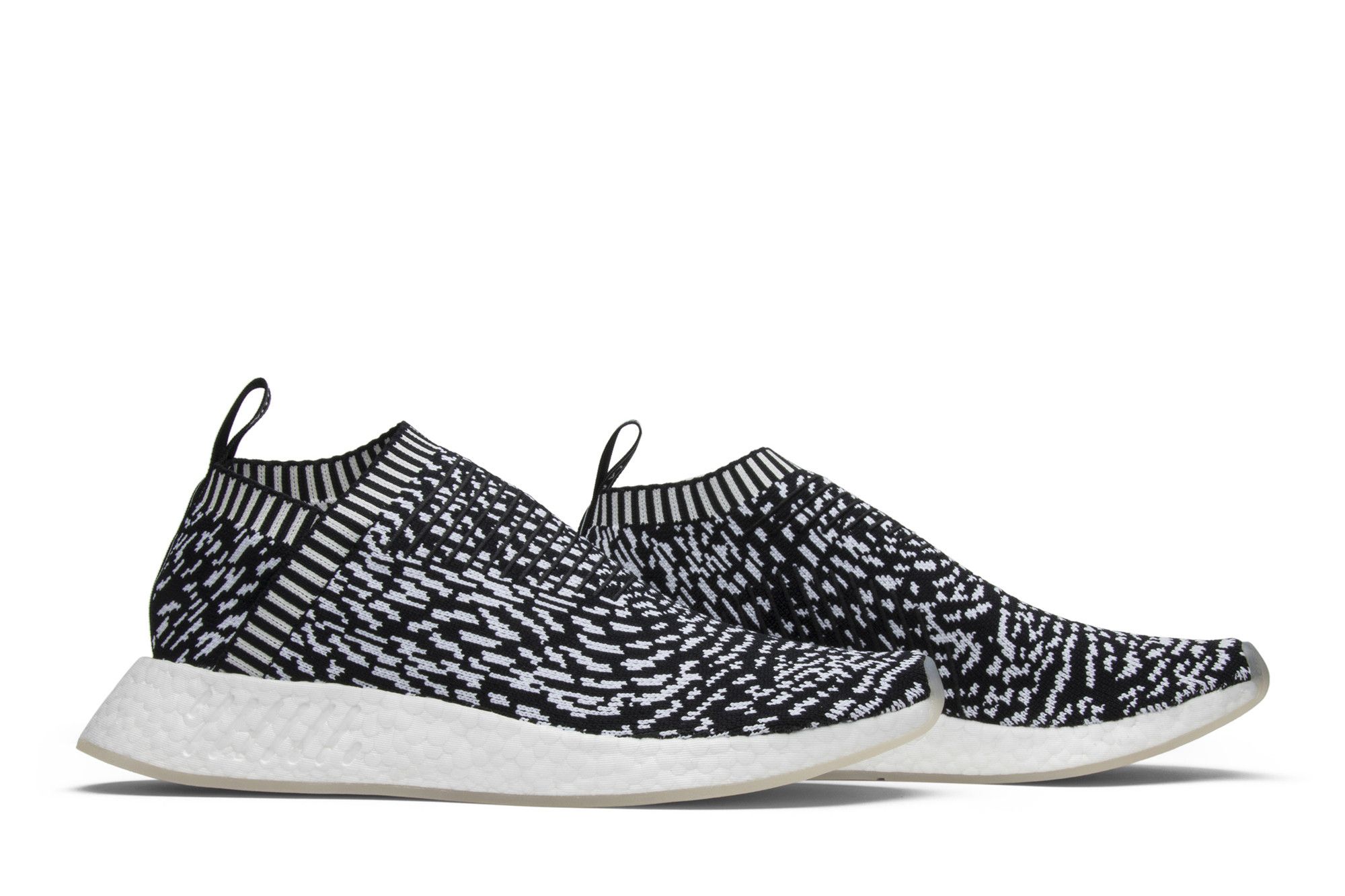 Adidas nmd primeknit zebra hotsell