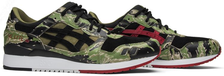 Atmos x ASICS Gel Lyte 3 Green Tiger Camo