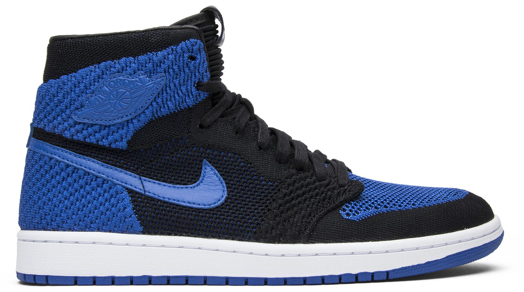 flyknit jordan 1 royal