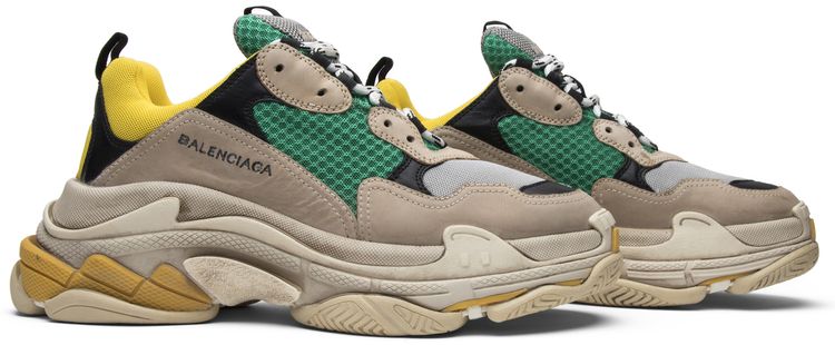 Balenciaga Triple S Sneaker Yellow Green