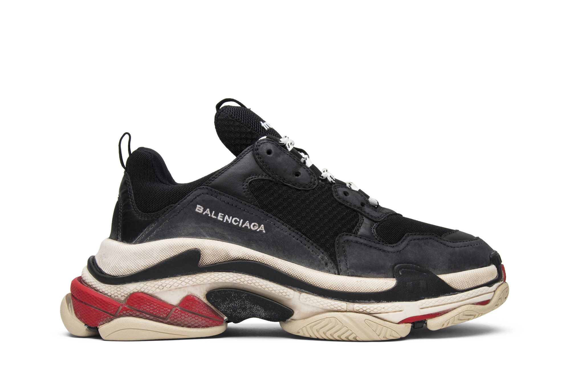 Triple s red black cheap
