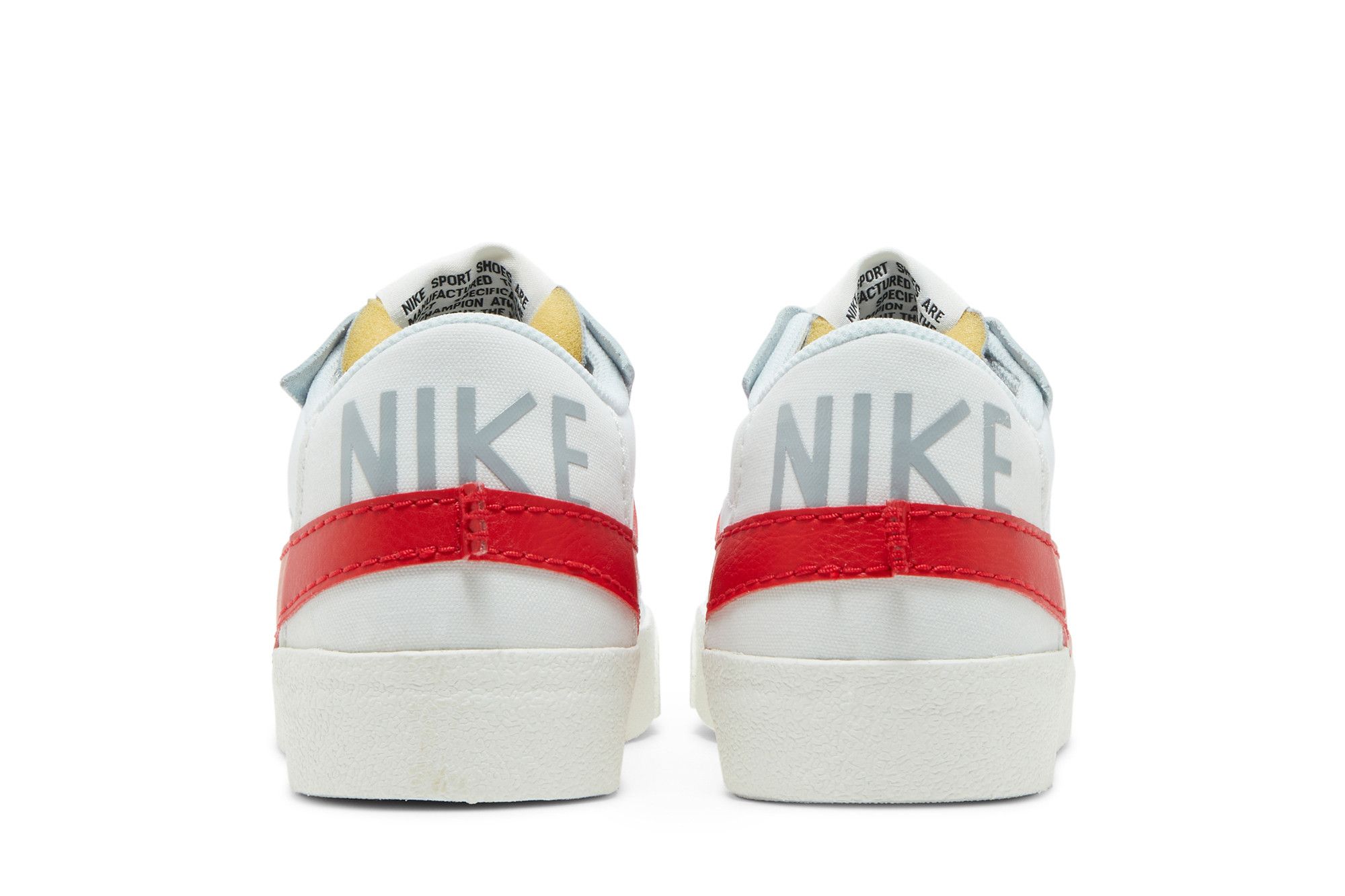 Nike blazer white red swoosh top