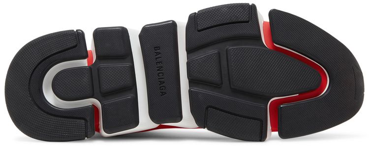 Balenciaga Speed 20 Sneaker All Over Logo   Intense Red