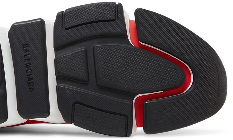 Balenciaga Speed 20 Sneaker All Over Logo   Intense Red