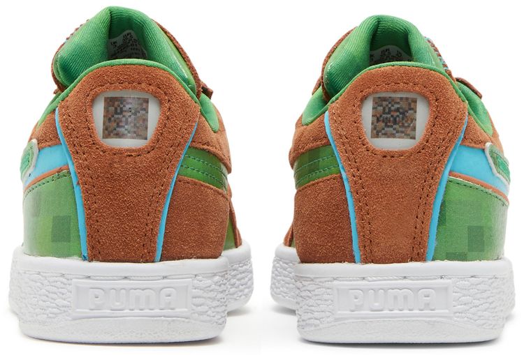 Minecraft x Puma Suede Jr Grass Block