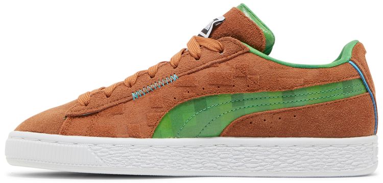 Minecraft x Puma Suede Jr Grass Block