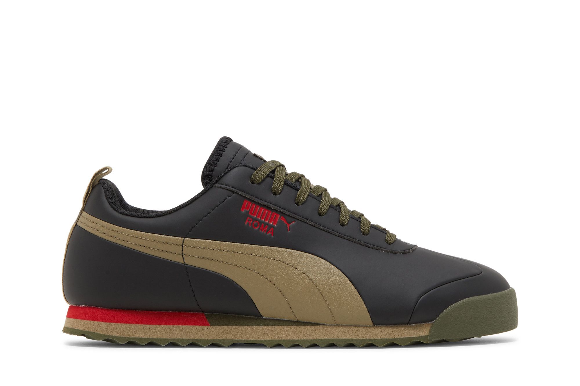 Puma roma 2025 olive green
