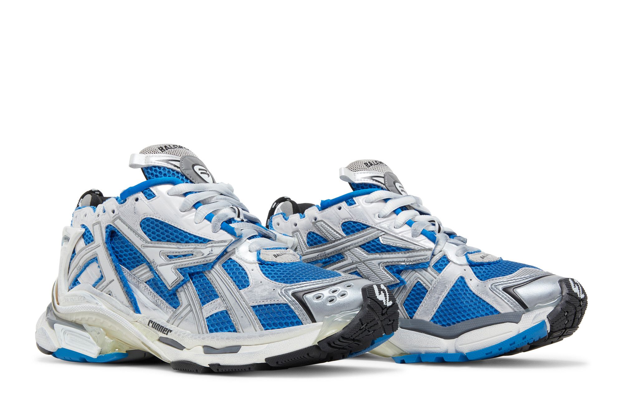 Balenciaga Runner Blue Grey Men's - 677403W3RB34912 - US