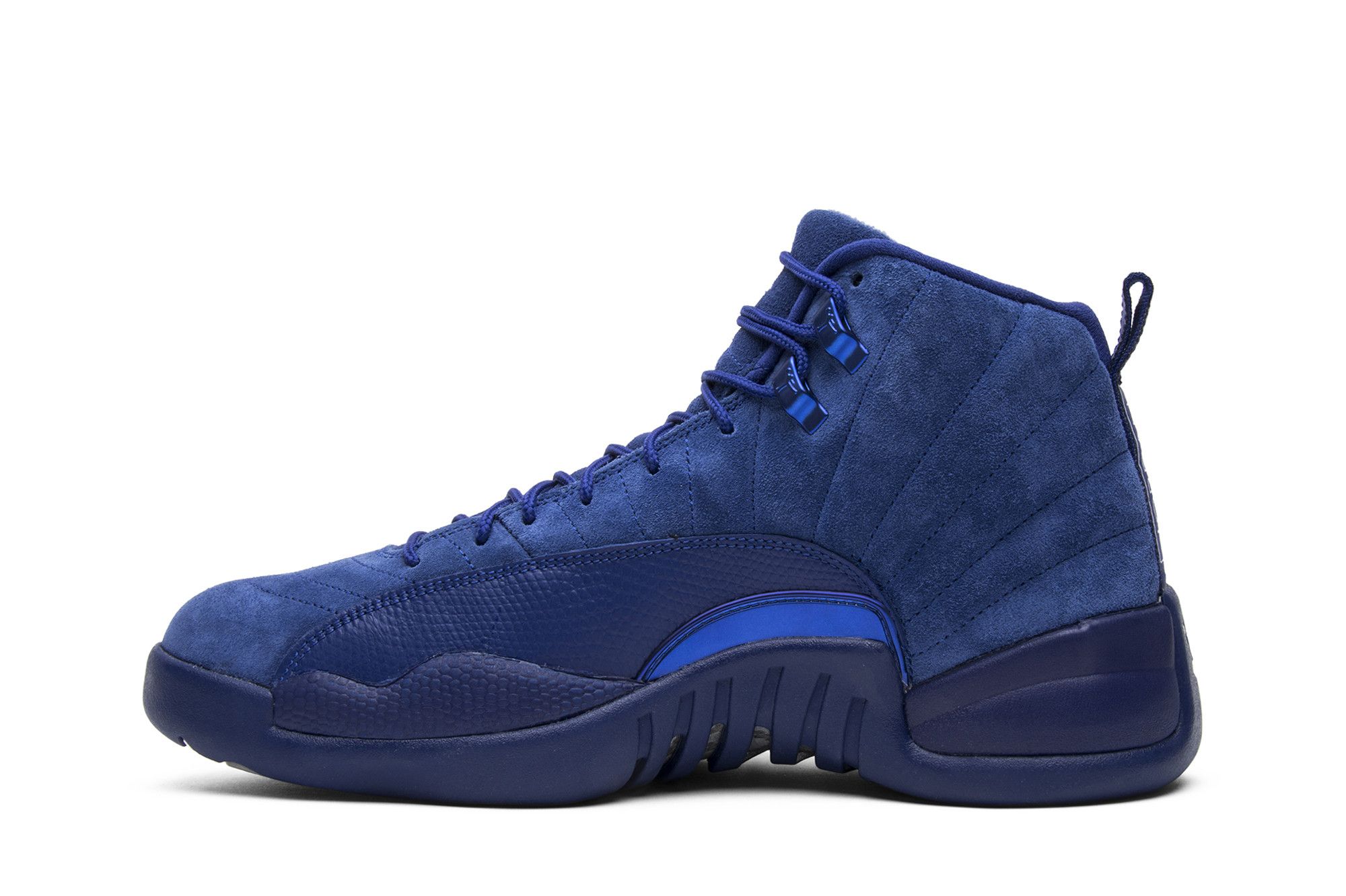 All blue 12s jordans deals