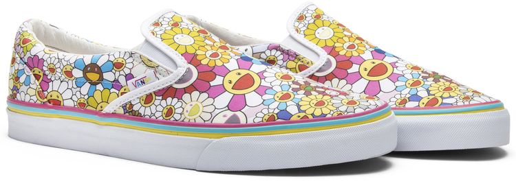 Vans Takashi Murakami Classic Slip On LX Multi Flower