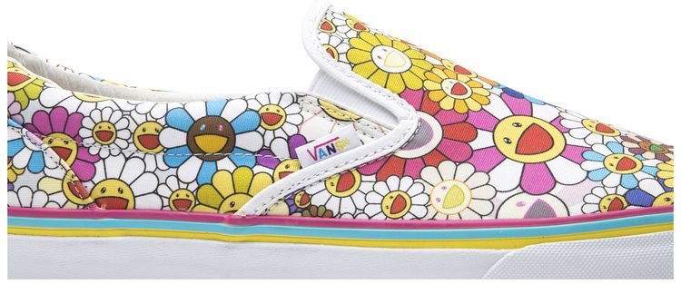 Vans Takashi Murakami Classic Slip On LX Multi Flower