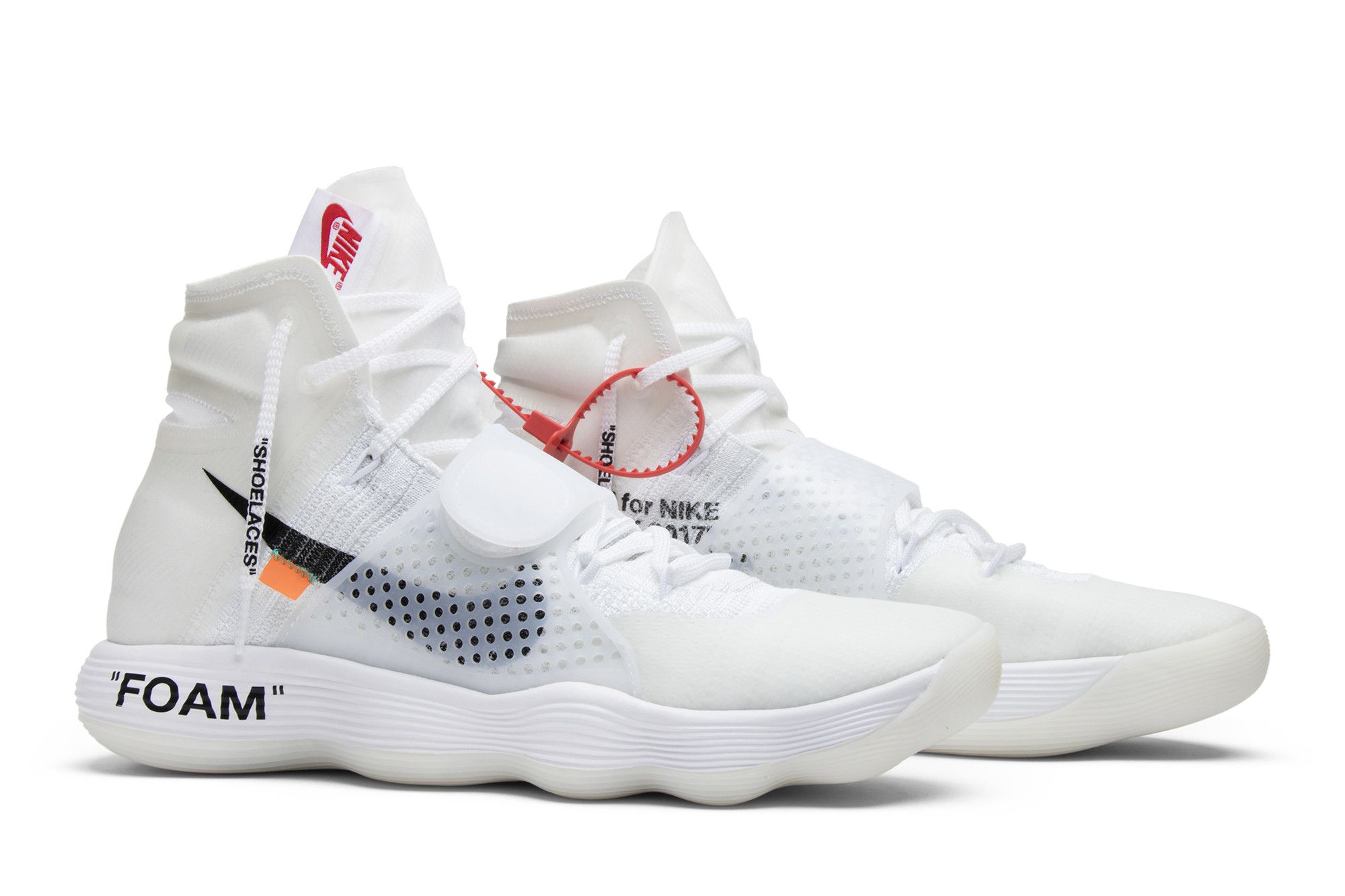 Size 10.5 Off White x Hyperdunk 2017 Flyknit The Ten