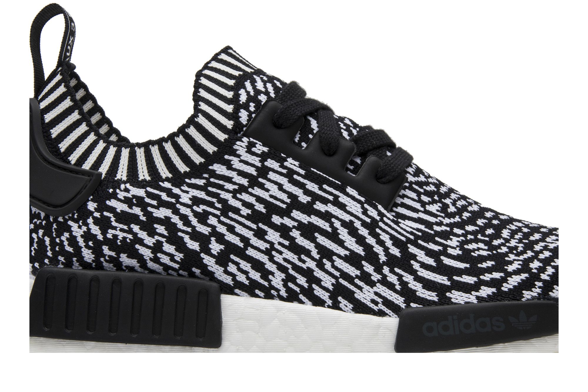 Adidas nmd r1 zebra white on sale