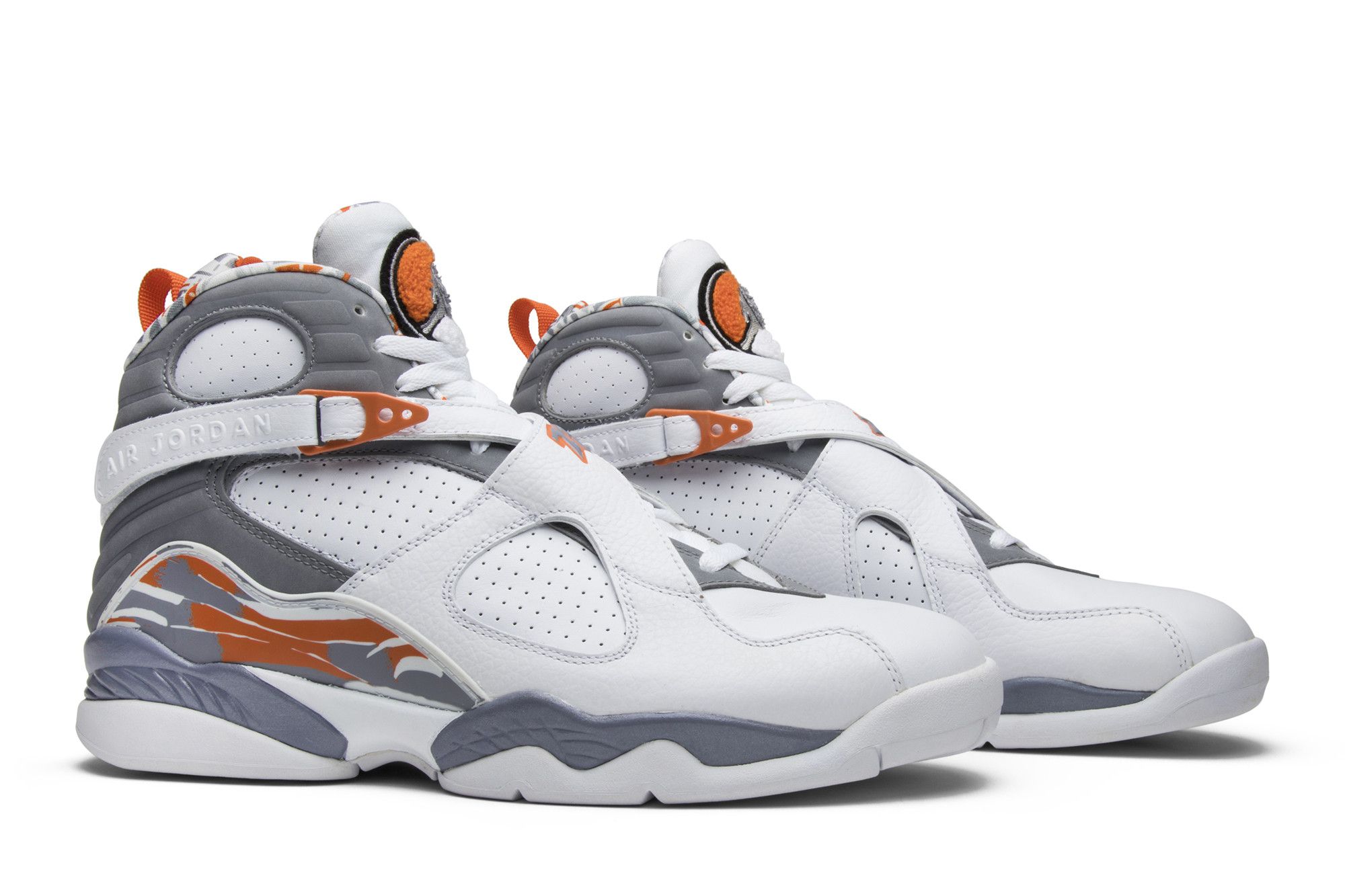 Jordan 8 orange and blue top
