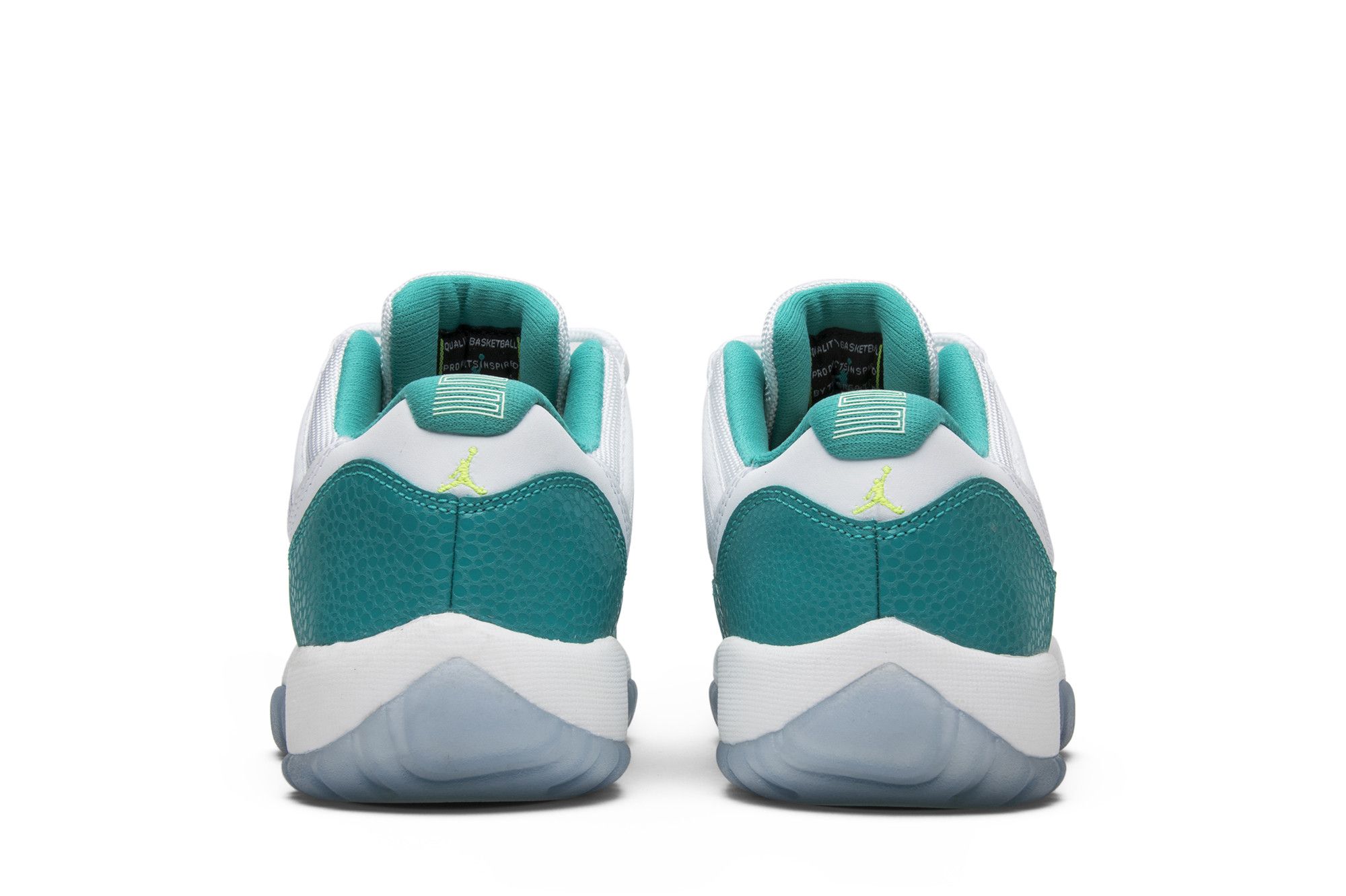 Buy Air Jordan 11 Retro Low GS Aqua Safari 580521 143 GOAT