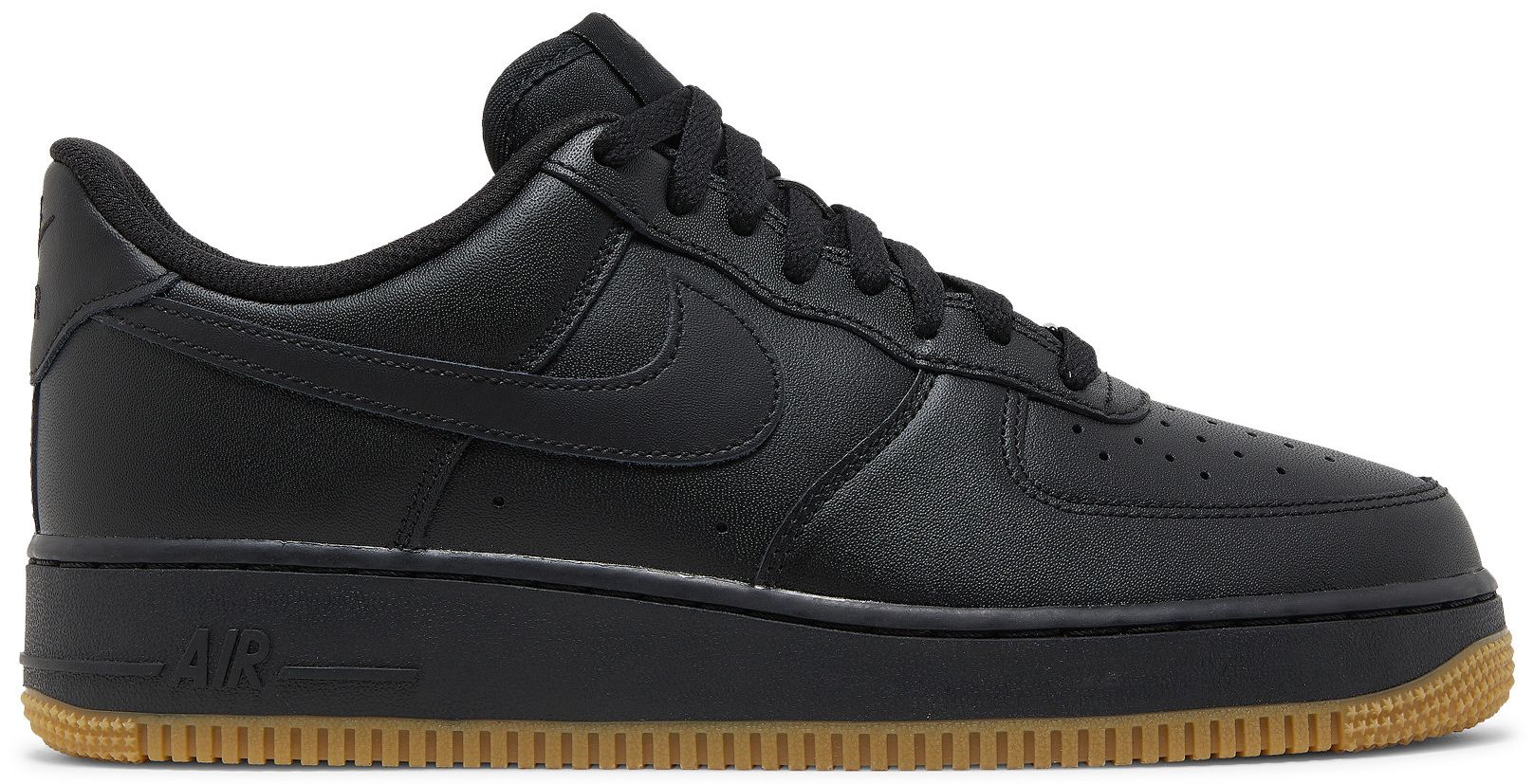 nike air force 1 07 black gum