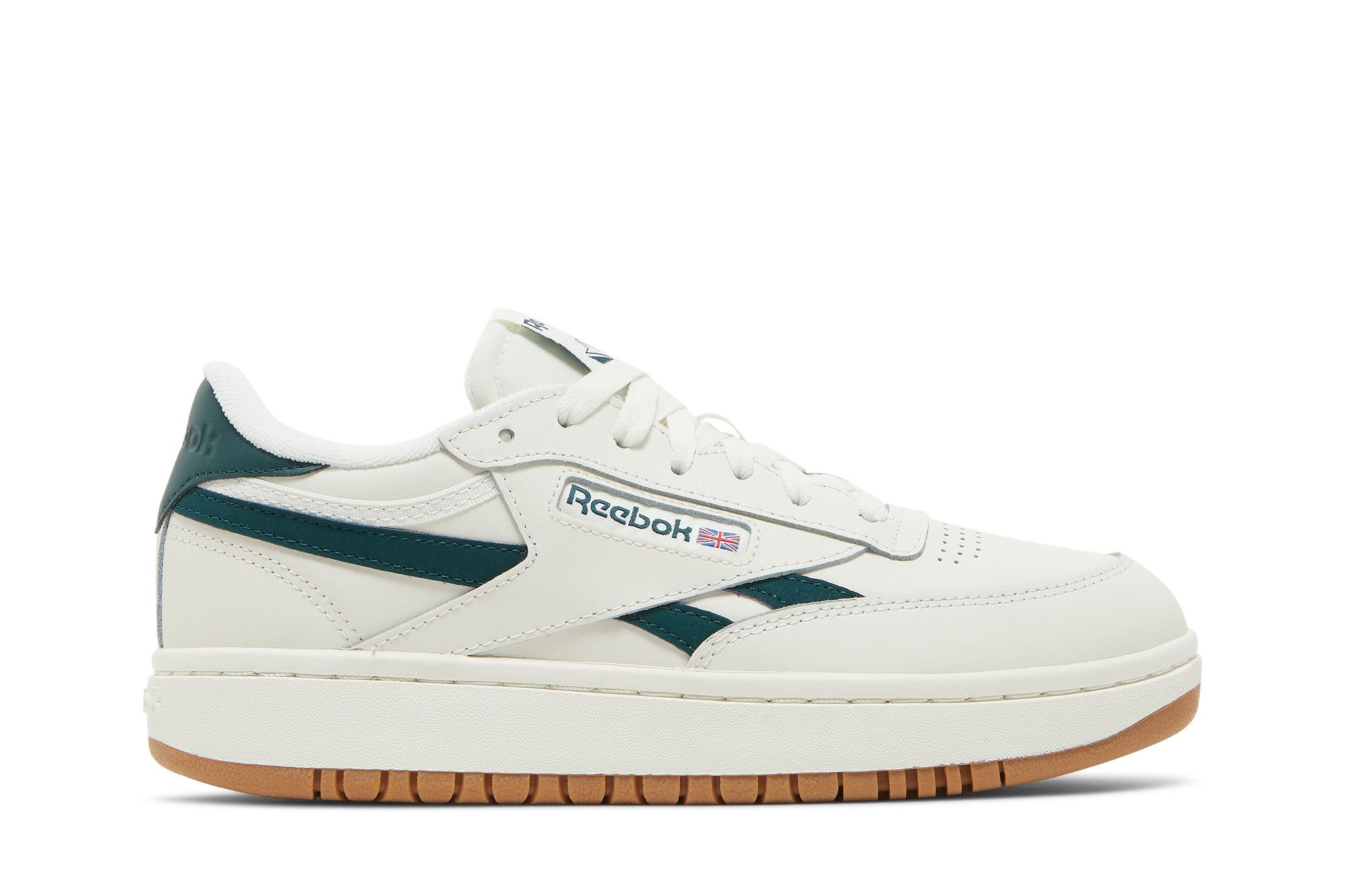 Club c double trainers shop chalk green