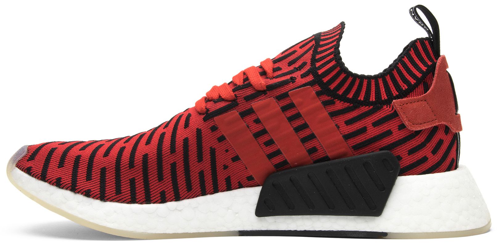 nmd r2 pk white red