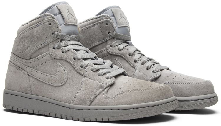 Air Jordan 1 Retro High Grey Suede