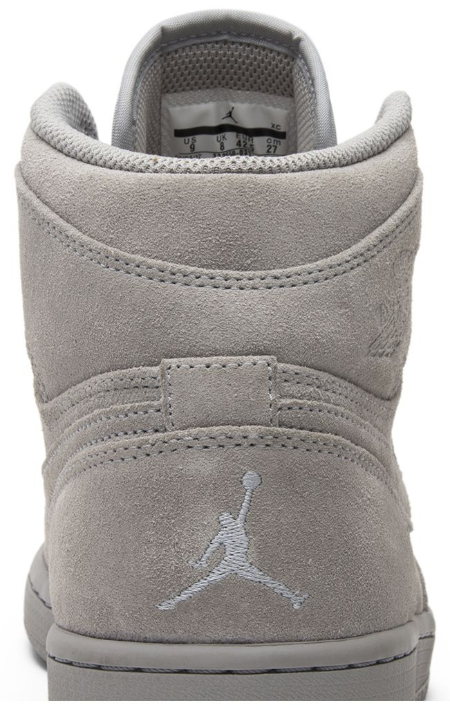 Air Jordan 1 Retro High Grey Suede