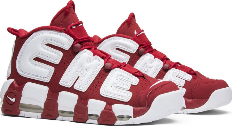 Supreme x Air More Uptempo Red