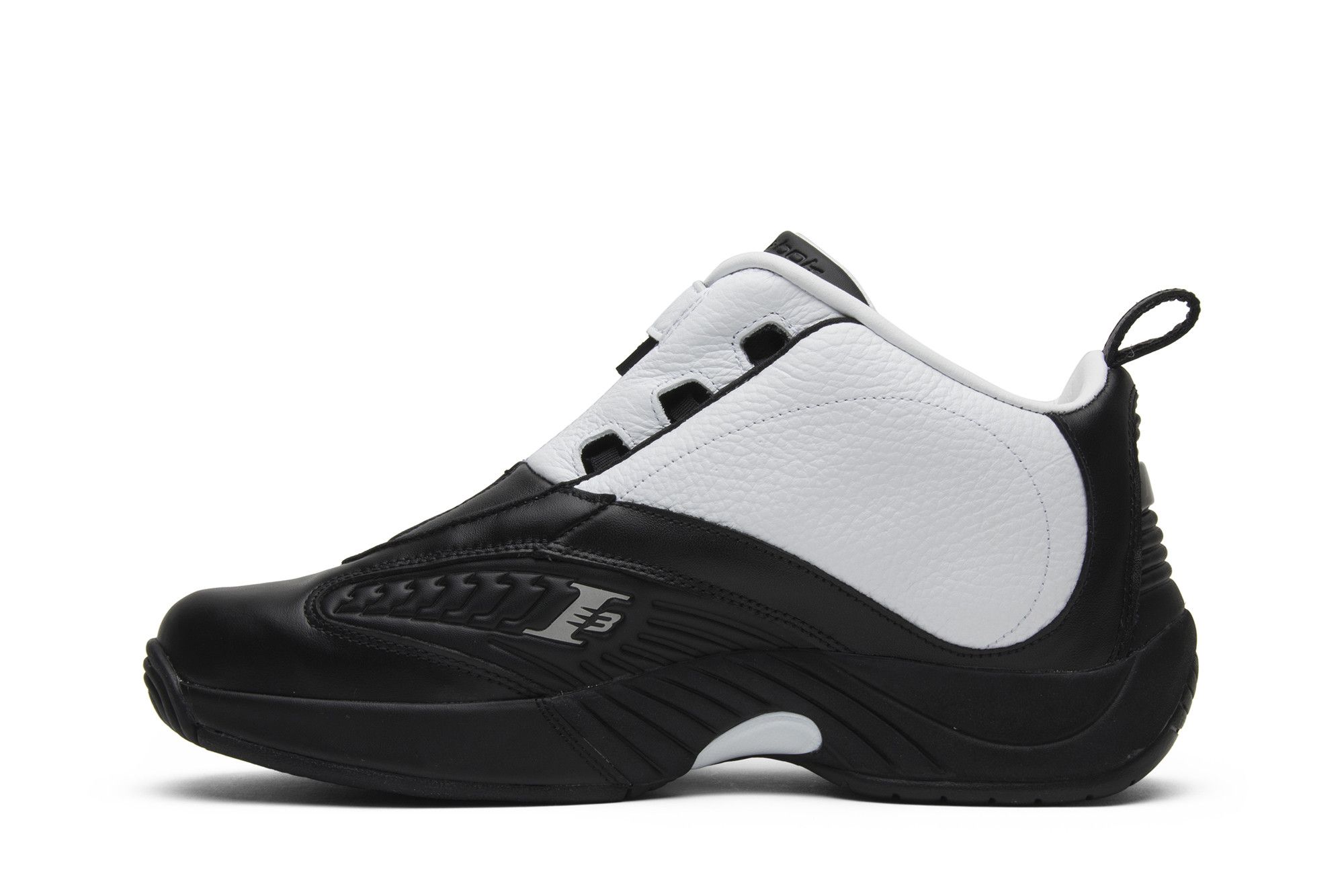 All black allen osteo iverson shoes