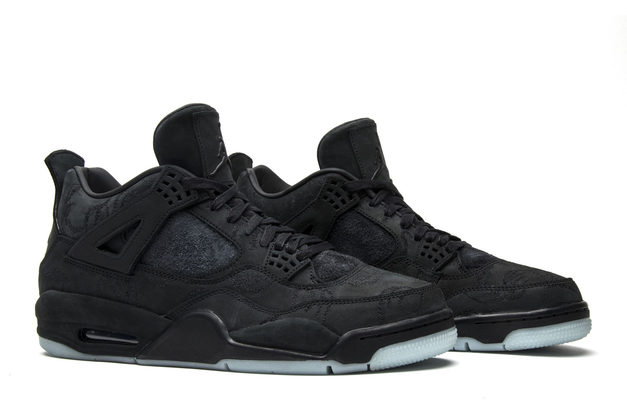 Buy KAWS x Air Jordan 4 Retro Black 930155 001 GOAT